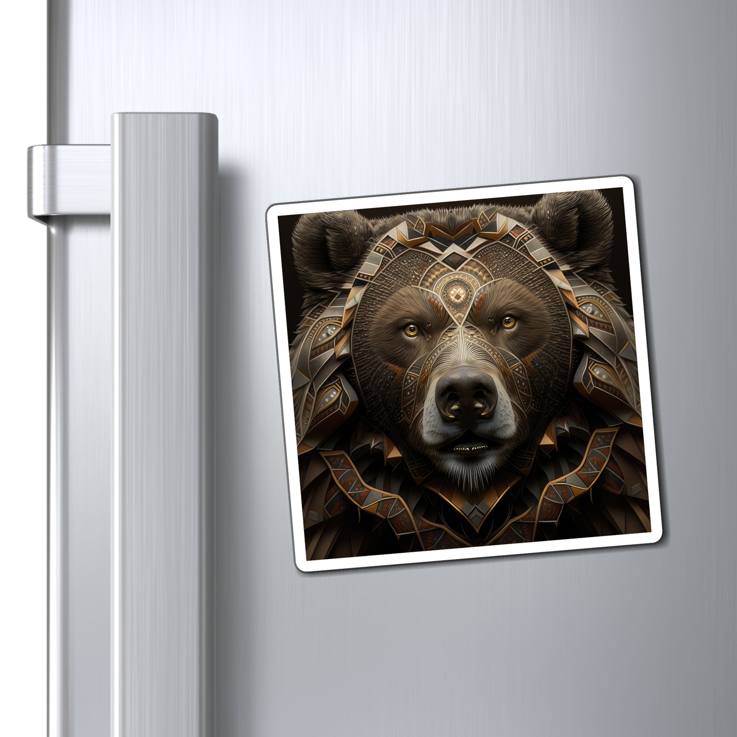 Magnificent Navajo Bear Style Nine Magnets