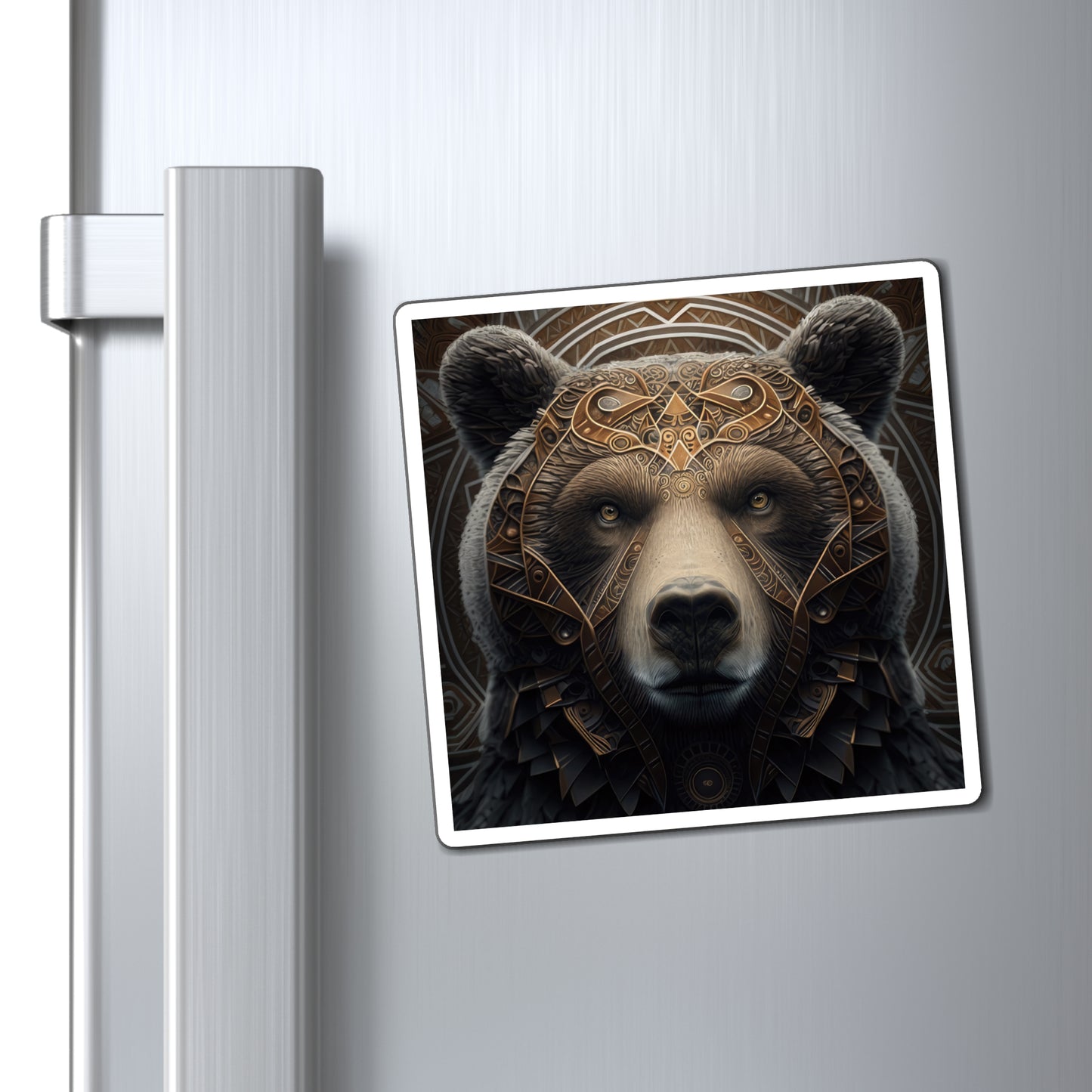 Magnificent Navajo Bear Style Eight Magnets