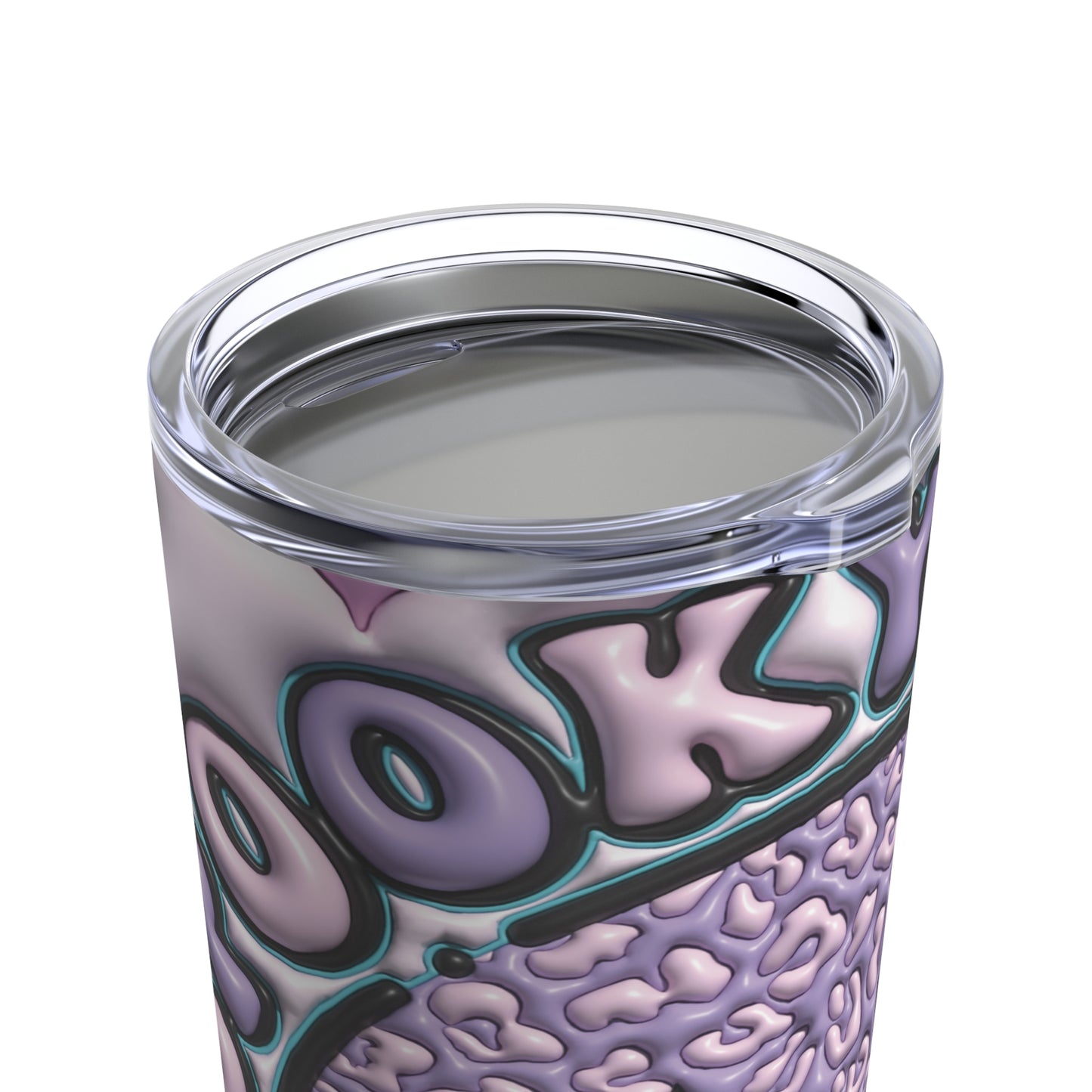 Spooky Vibes Style Spider Happy Face 3-D Puffy Halloween Tumbler 20oz