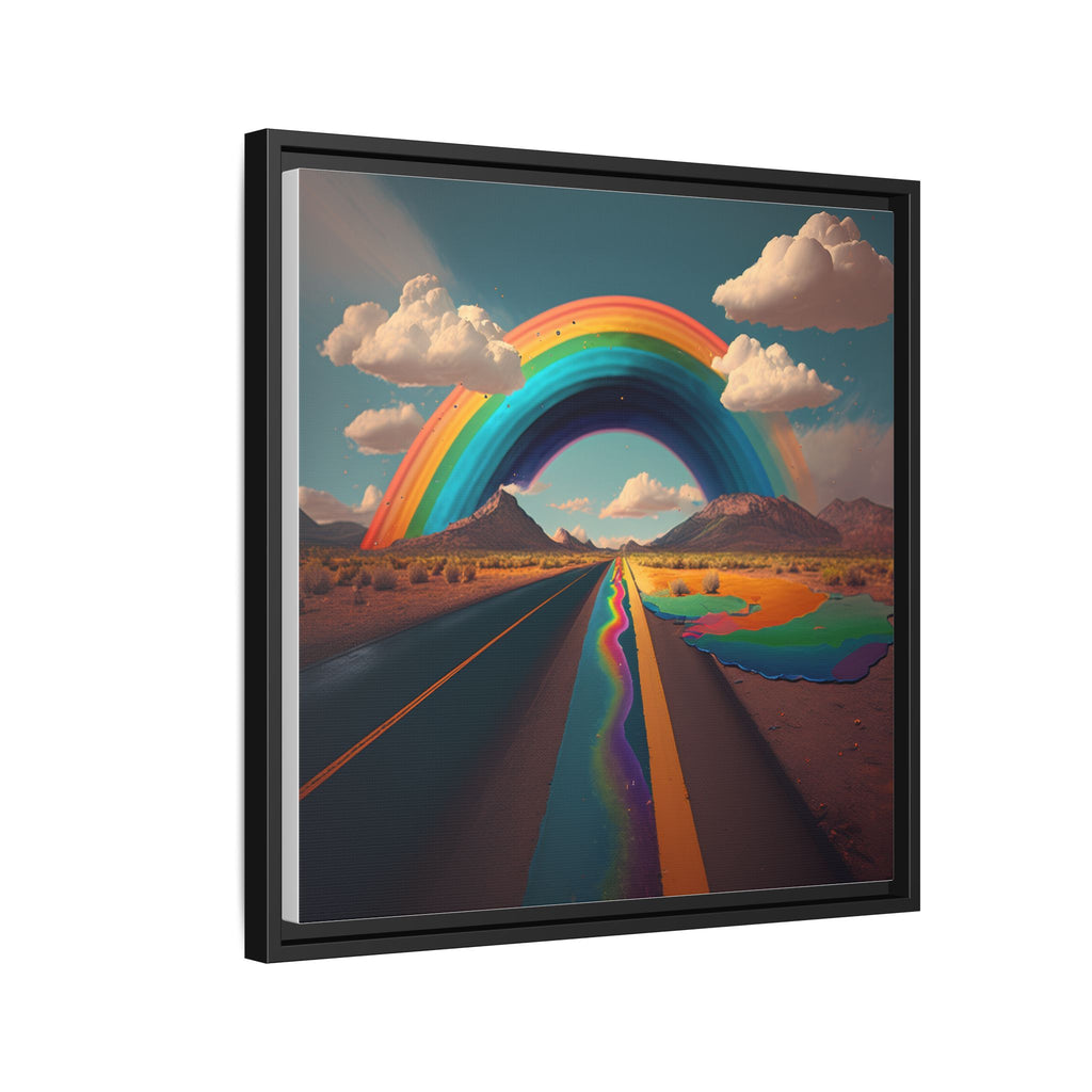 Road to Color, Art Print — Colorful Modern Wall Canvas