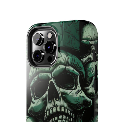 Metallic Chrome Skulls and classic Designed 15 Tough Phone Cases