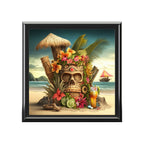 Tiki Dreams by the Shore, Jewelry- Stash -Collection Box