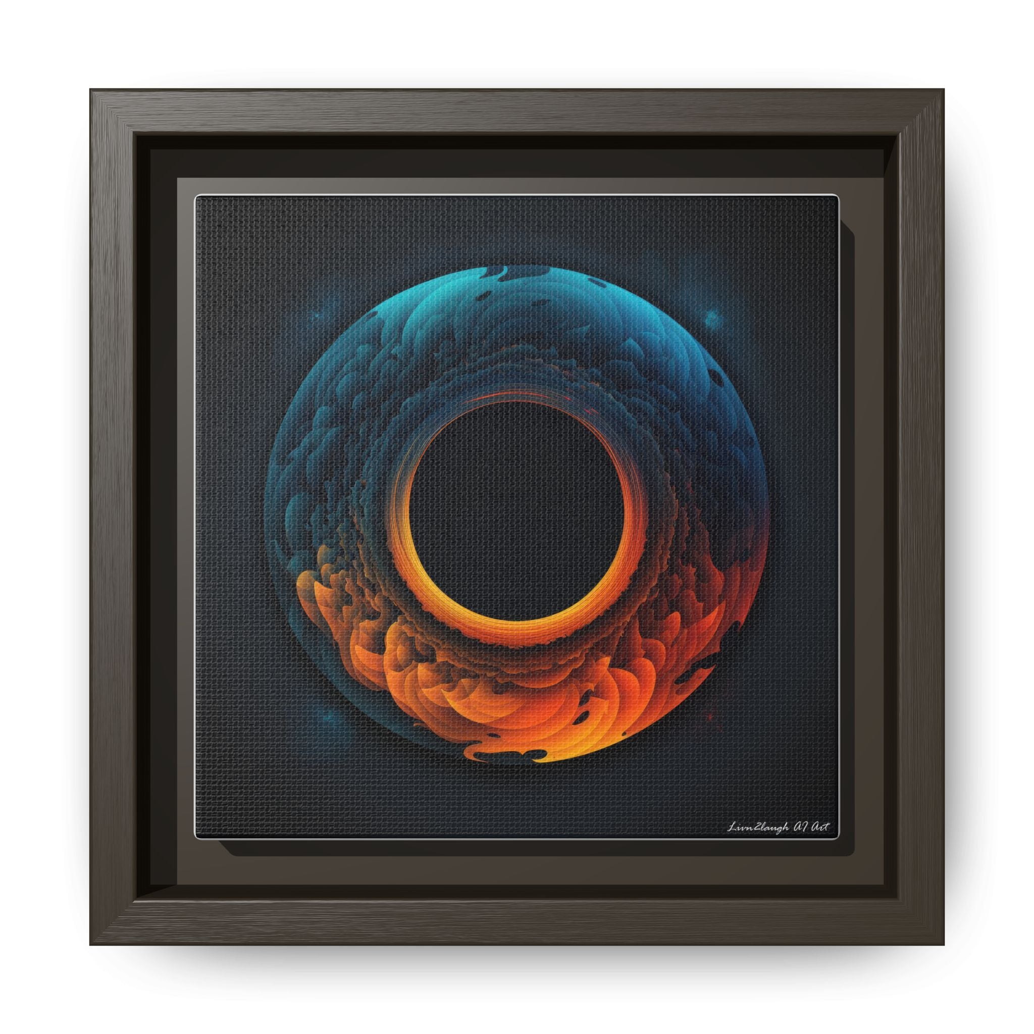 Molten Silence, Art Print — Colorful Modern Wall Canvas