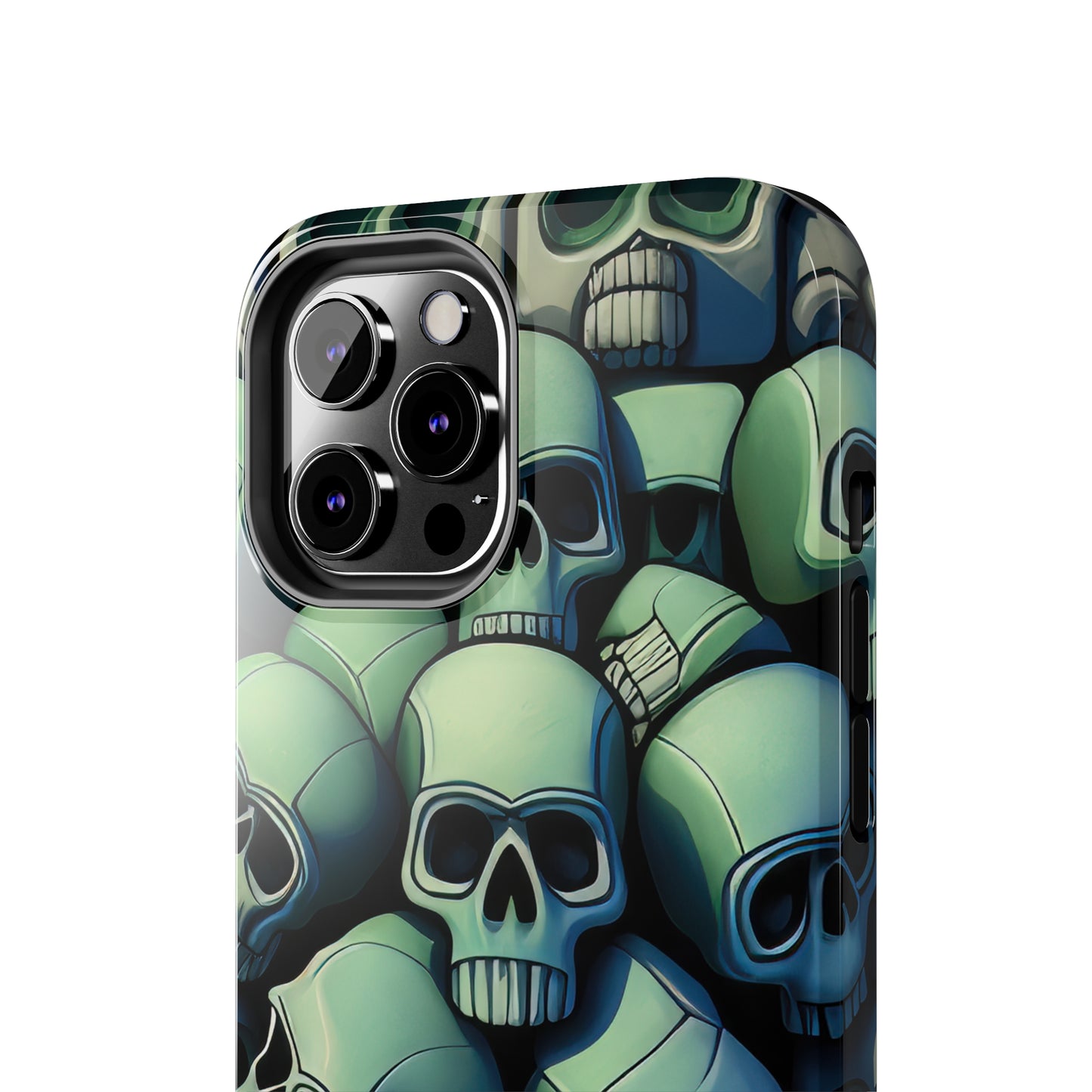 Metallic Chrome Skulls and classic Designed 10 Tough Phone Cases