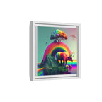 Sanctuary of Color, Art Print — Colorful Modern Wall Canvas