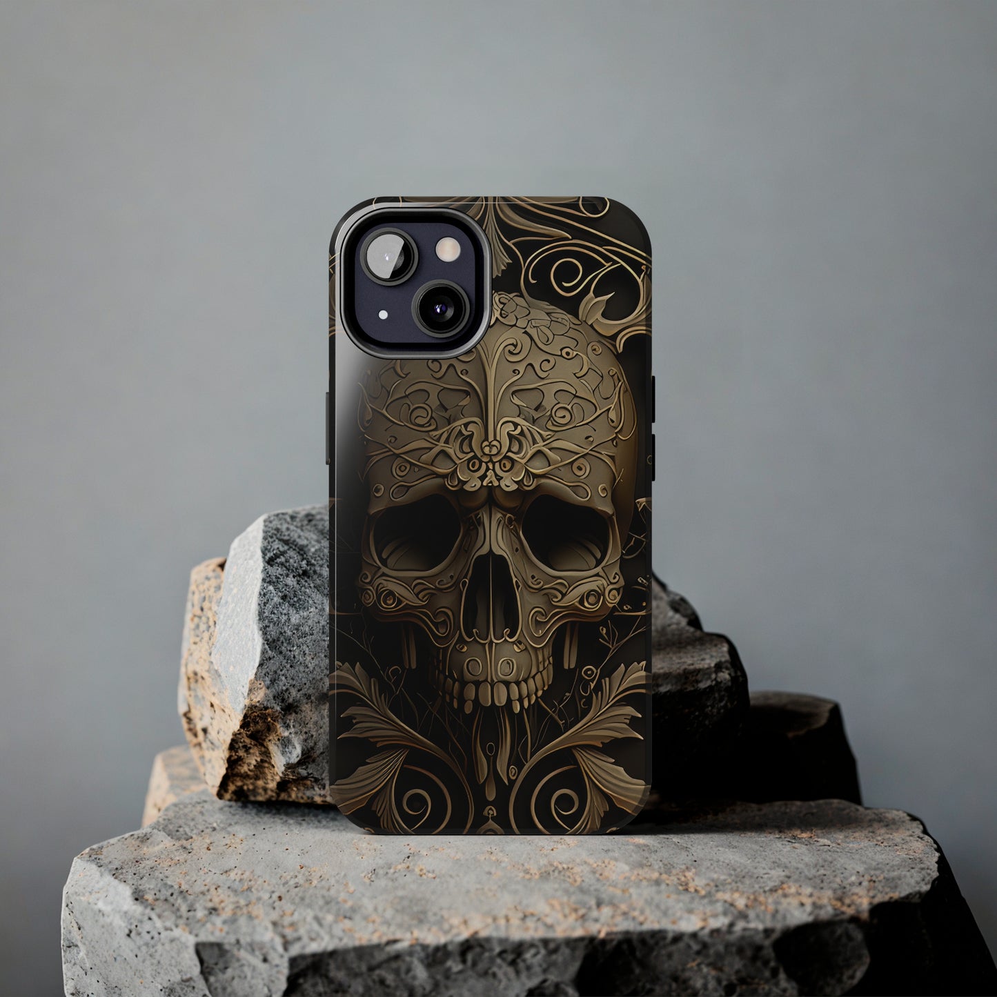 Metallic Chrome Skulls and classic Designed 5 Phone Cases