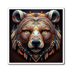 Magnificent Navajo Bear Style Three Magnets