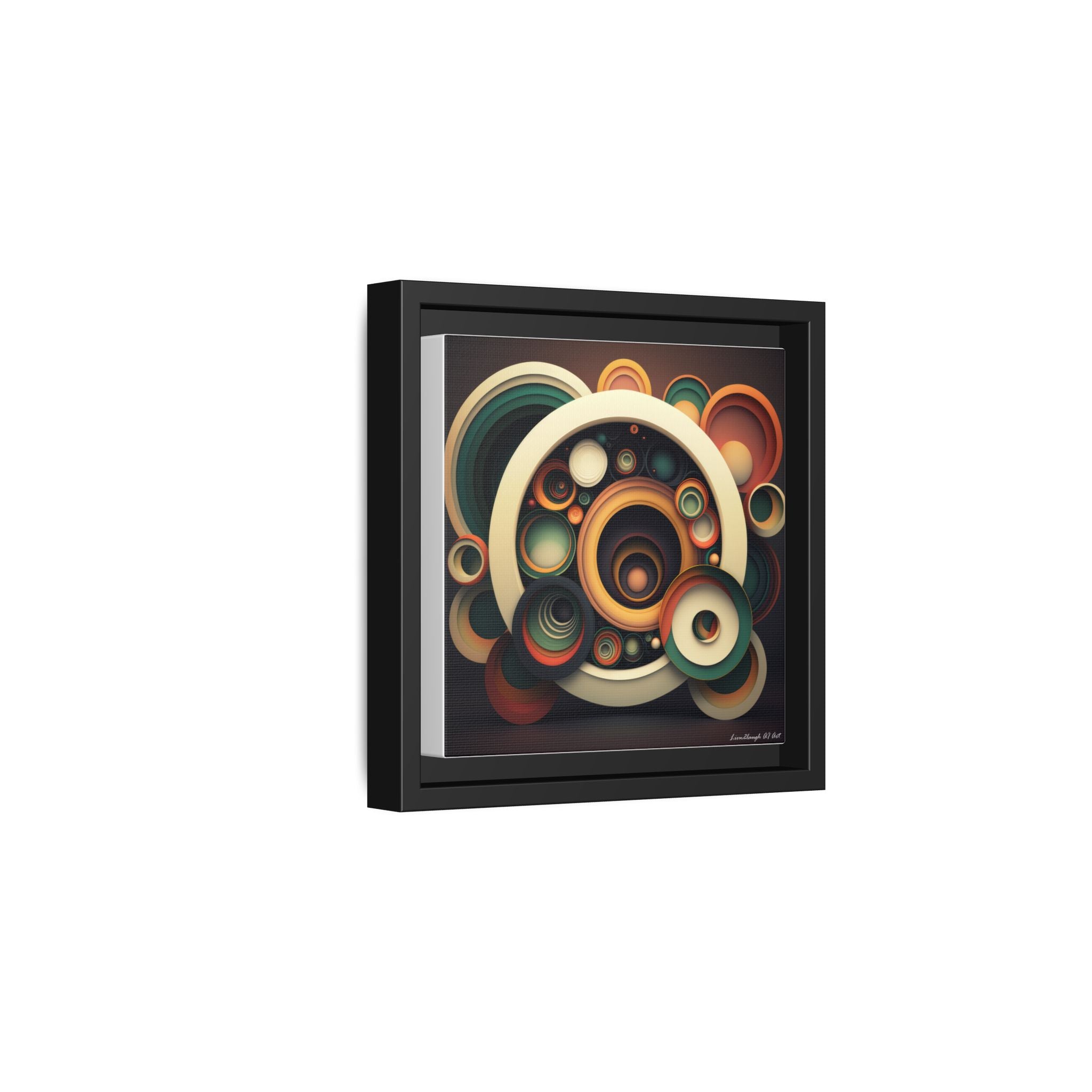 Inner Resonance, Art Print — Colorful Modern Wall Canvas