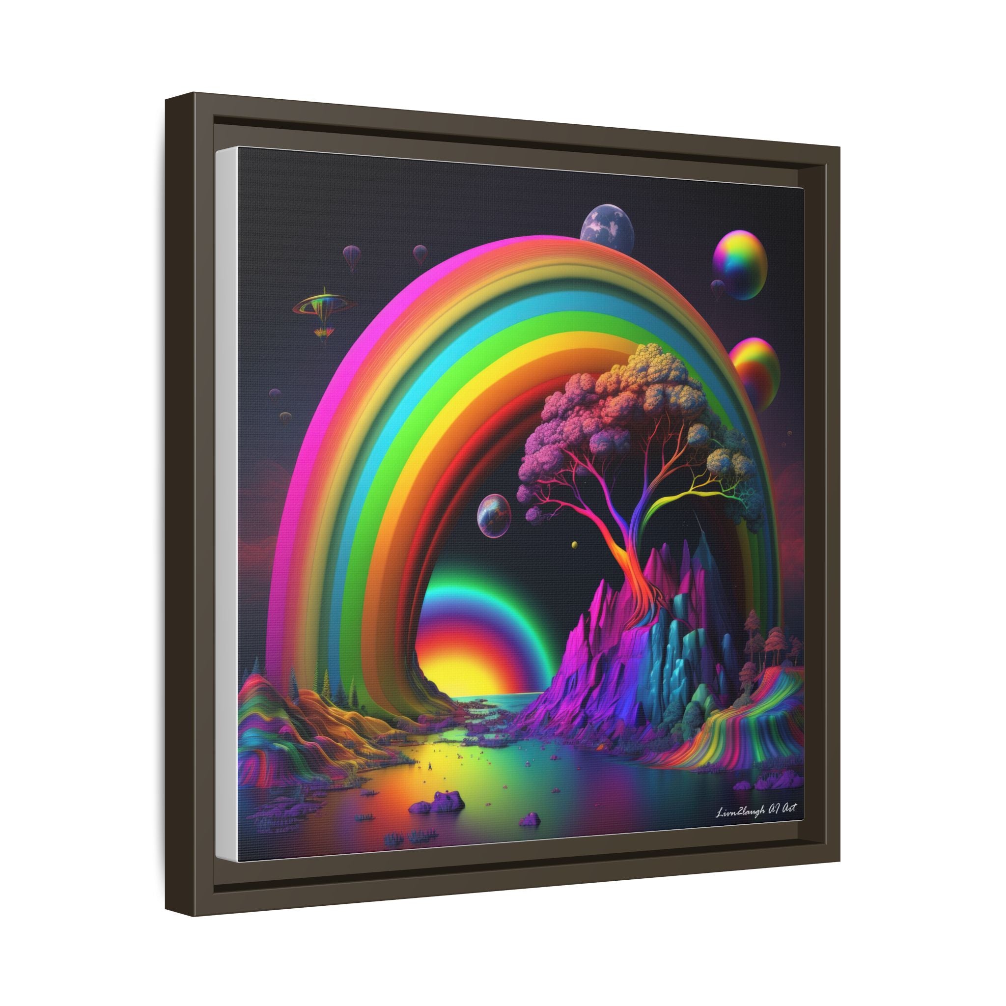 Arc of Infinite Wonder, Art Print — Colorful Modern Wall Canvas