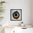 Eclipse of Industry, Art Print — Colorful Modern Wall Canvas