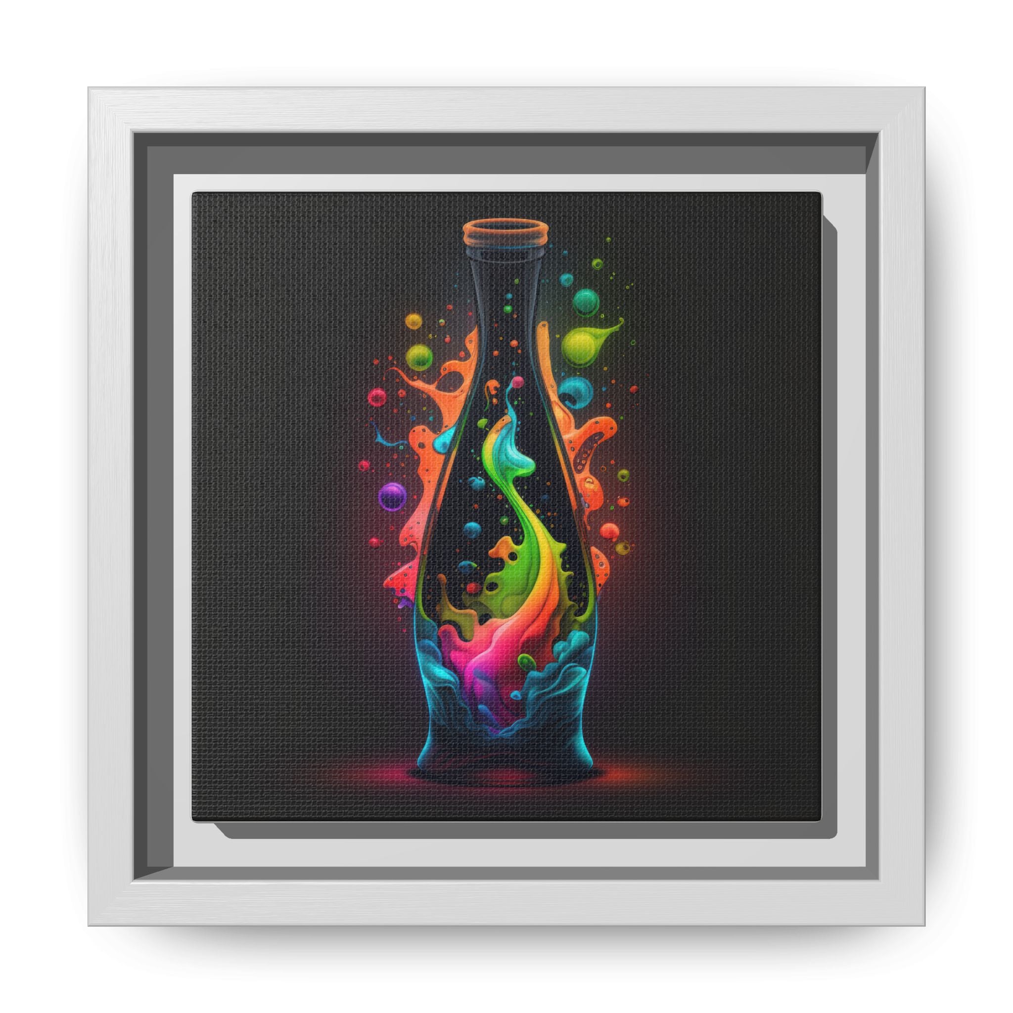 Chromatic Ascent, Art Print — Colorful Modern Wall Canvas