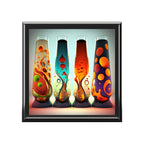 Vibrant Modern Lava Lamps with Flowing Abstract Designs, Jewelry- Stash- Collection Box