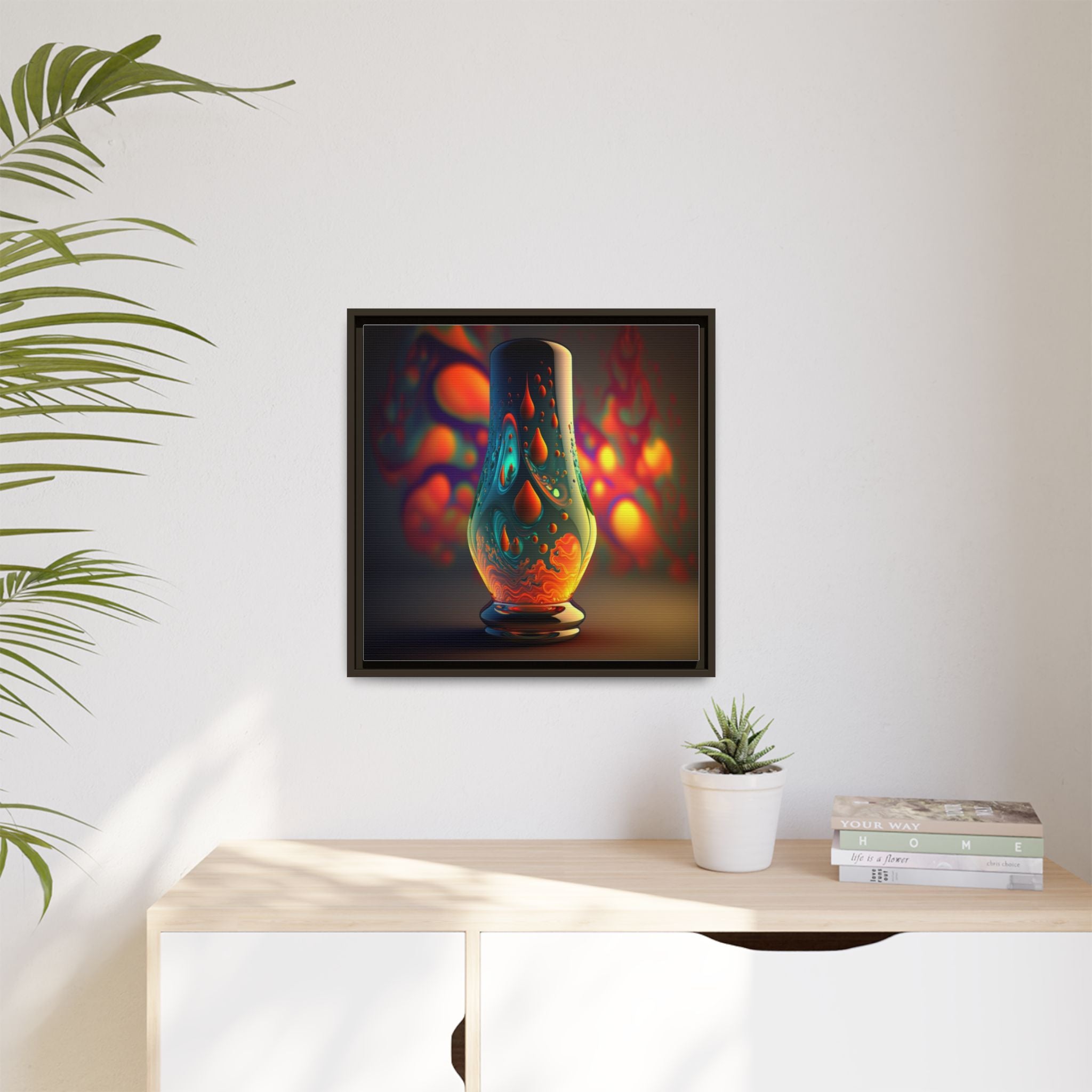 Molten Reverie, Art Print — Colorful Modern Wall Canvas