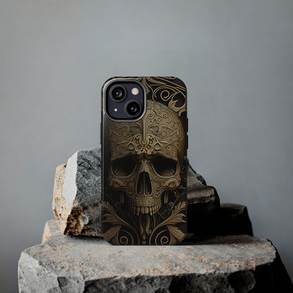 Metallic Chrome Skulls and classic Designed 5 Phone Cases