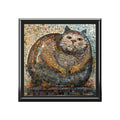 "Serene Mosaic Cat" Jewelry- Stash- Collection Box