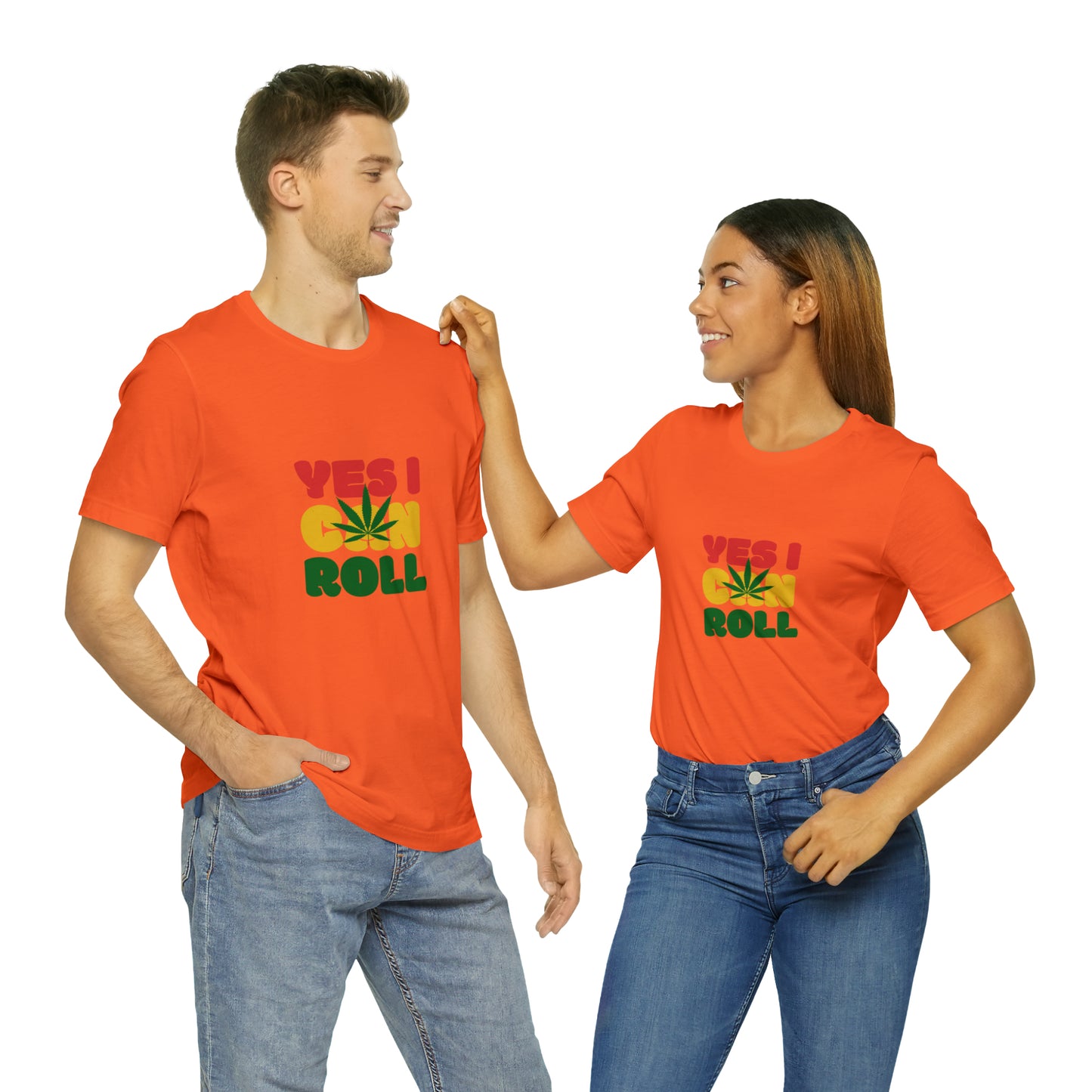 Yes, I Can Roll, Unisex Jersey Short Sleeve Tee