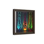 Three States of Flow, Art Print — Colorful Modern Wall Canvas