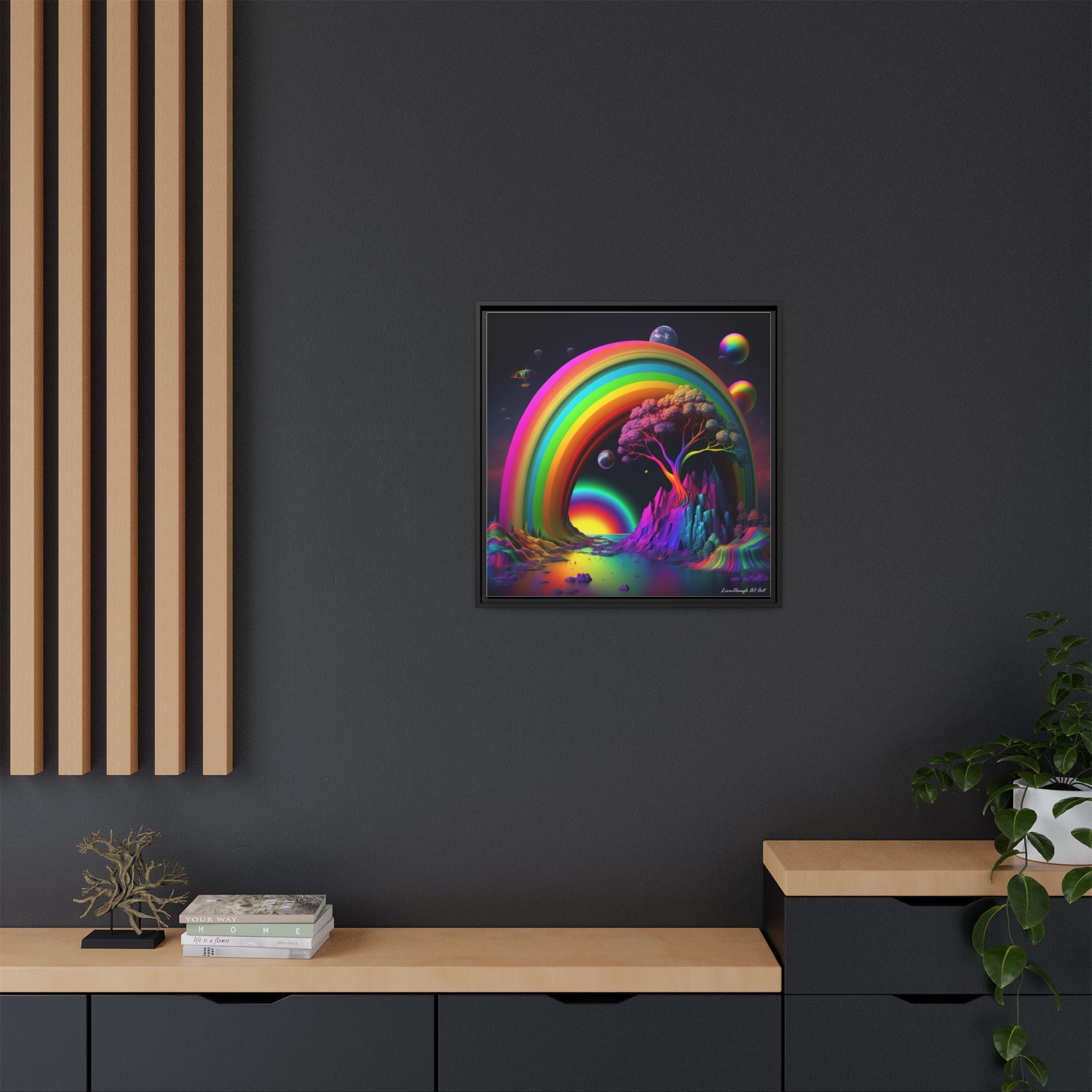 Arc of Infinite Wonder, Art Print — Colorful Modern Wall Canvas