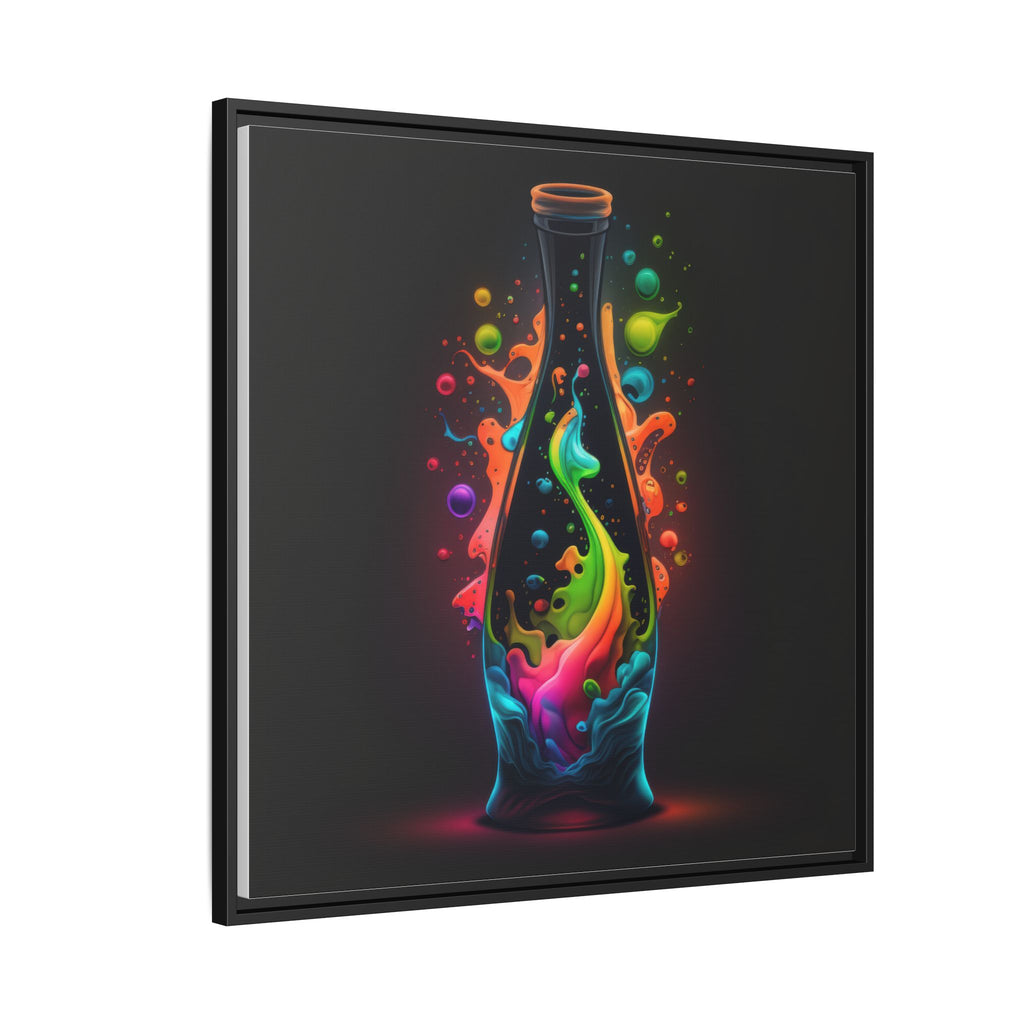 Chromatic Ascent, Art Print — Colorful Modern Wall Canvas