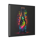 Chromatic Ascent, Art Print — Colorful Modern Wall Canvas