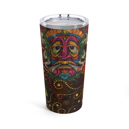 Groovy Man Marijuana Elegantly Designed 420 Weed Tumbler 20oz