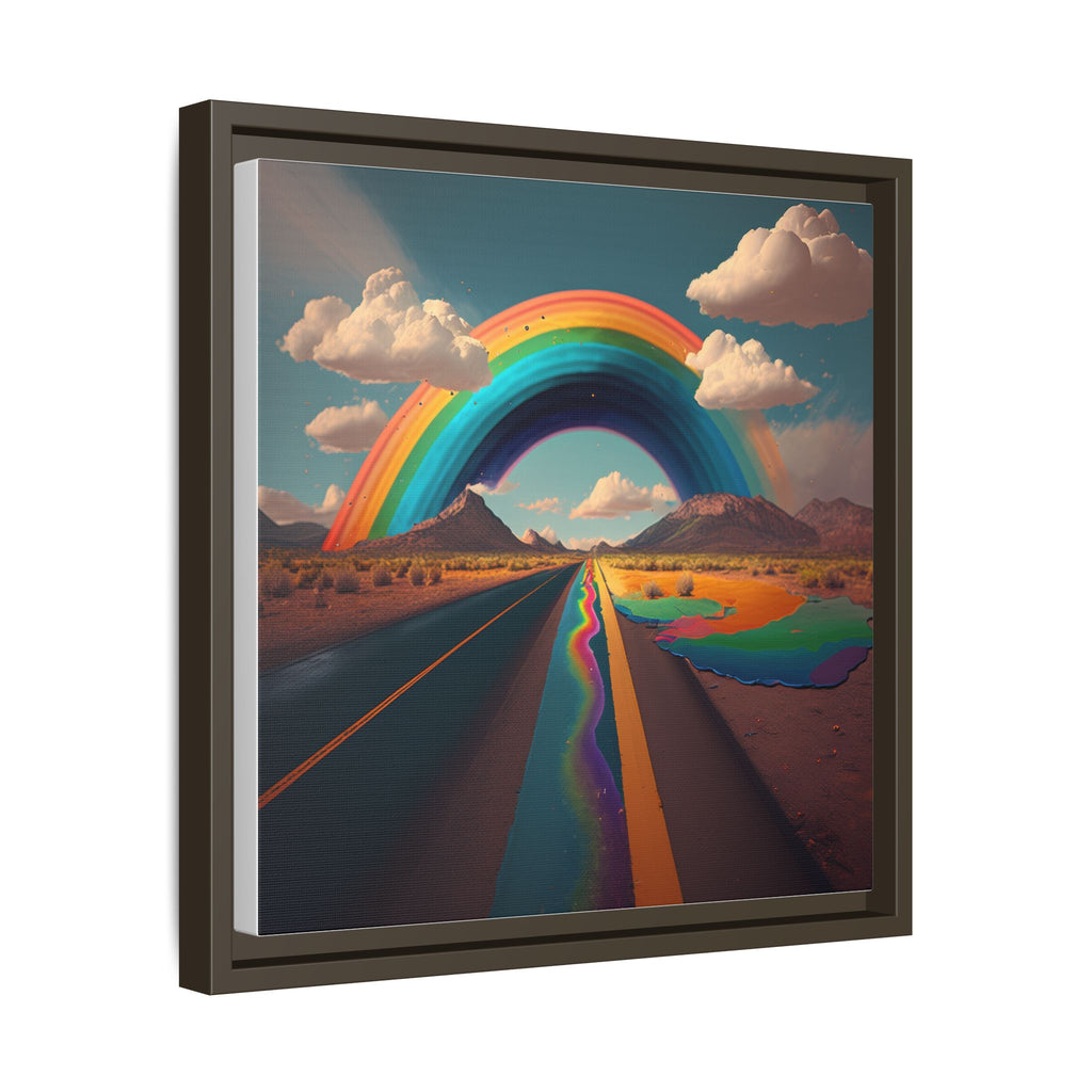 Road to Color, Art Print — Colorful Modern Wall Canvas