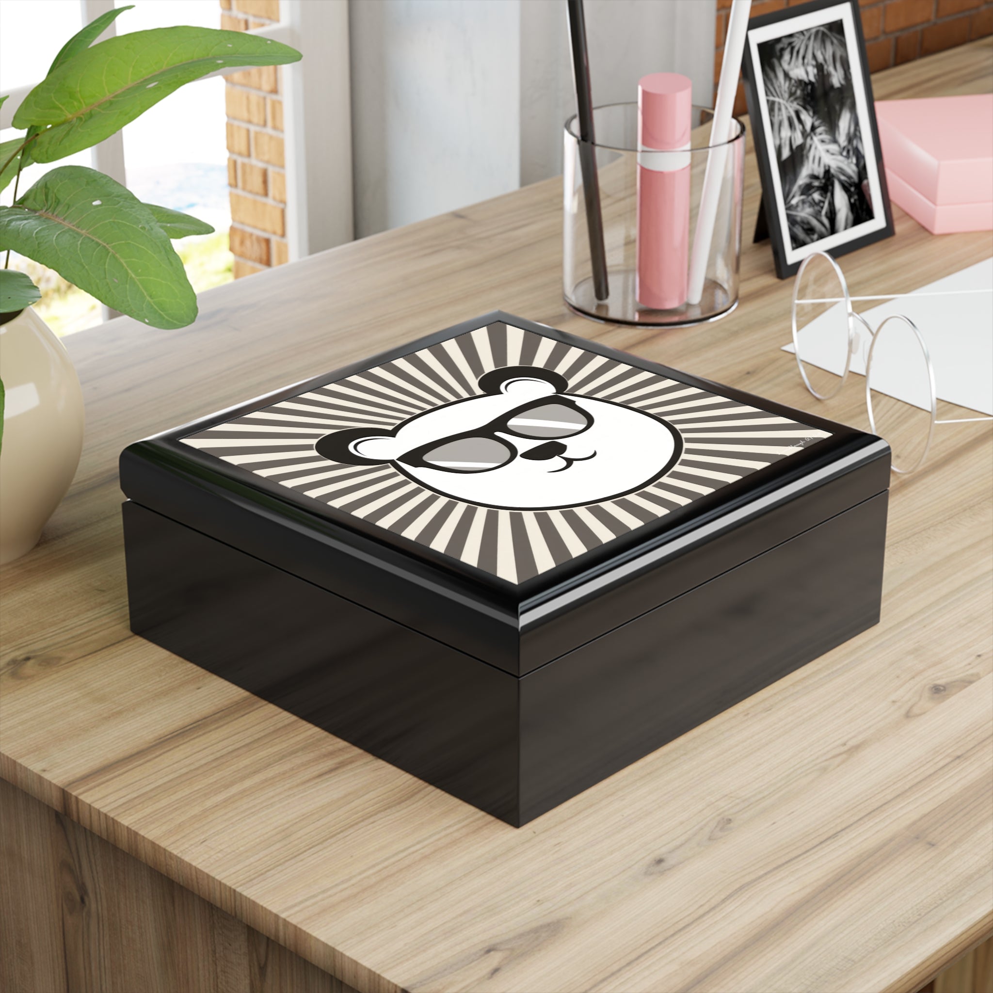 Cool Bear, Jewelry- Stash -Collection Box