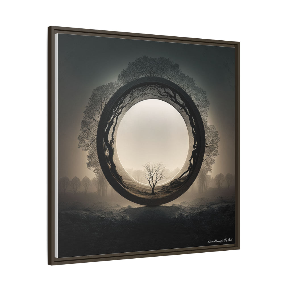 Circle of Stillness, Art Print — Colorful Modern Wall Canvas