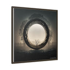 Circle of Stillness, Art Print — Colorful Modern Wall Canvas