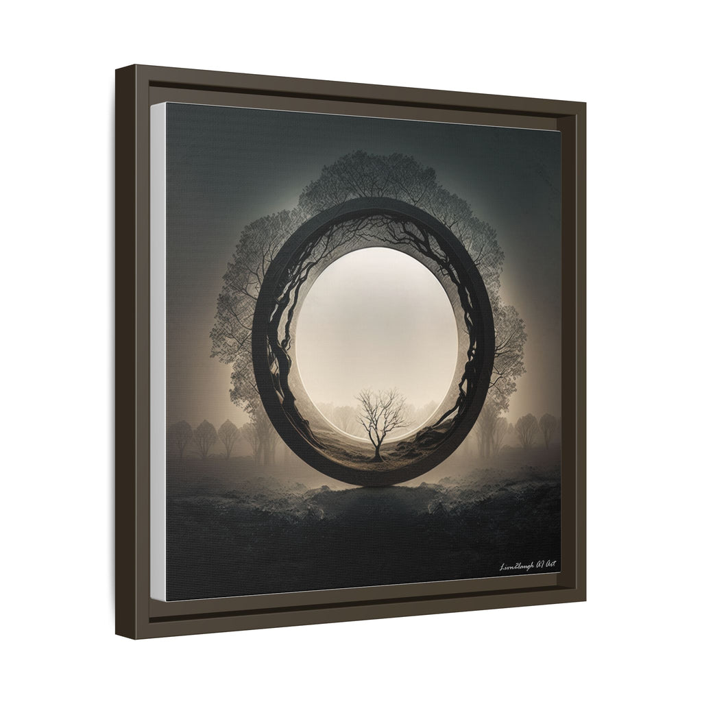 Circle of Stillness, Art Print — Colorful Modern Wall Canvas