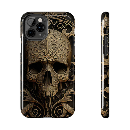 Metallic Chrome Skulls and classic Designed 5 Phone Cases