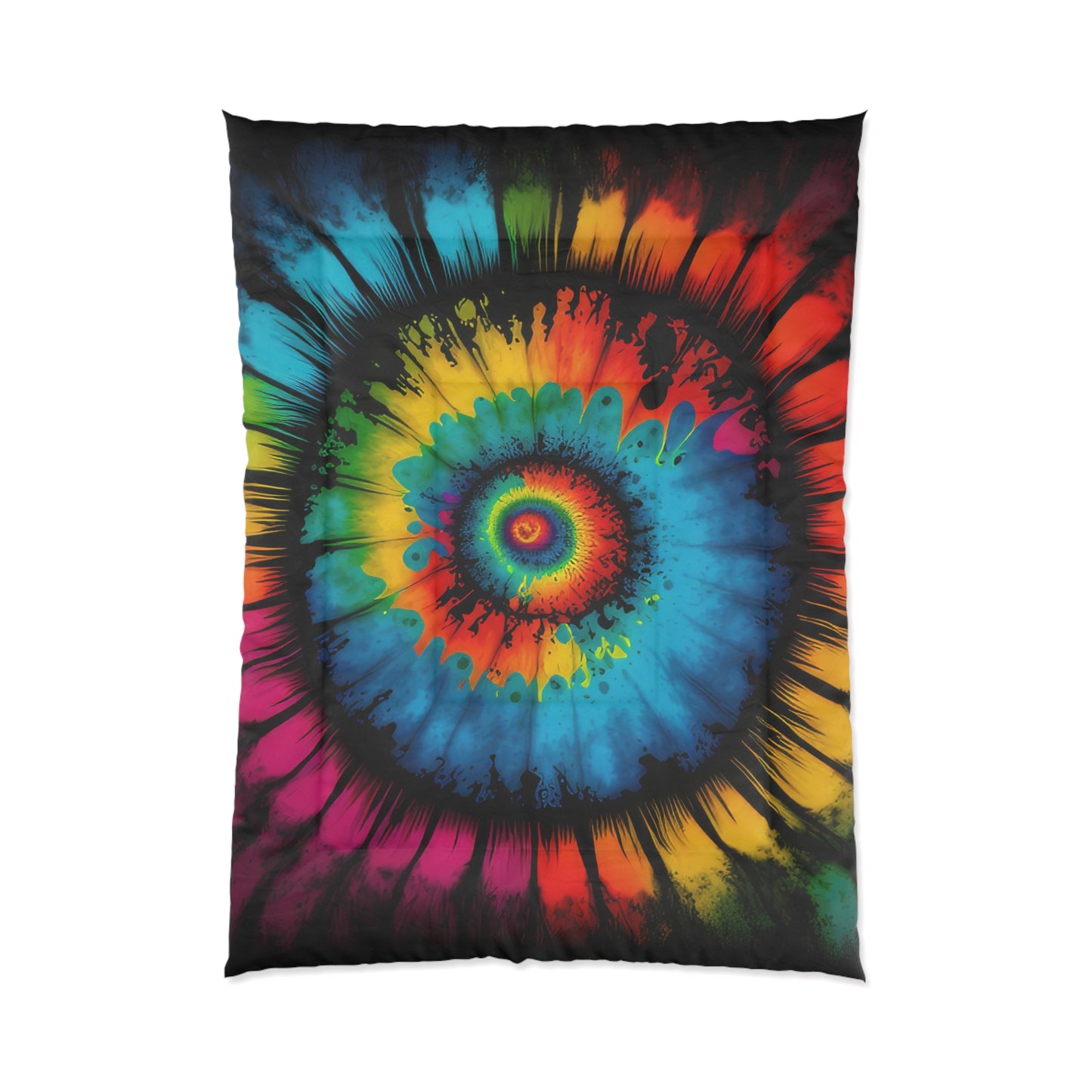 Bold And Beautiful Tie Dye Style One Comforter