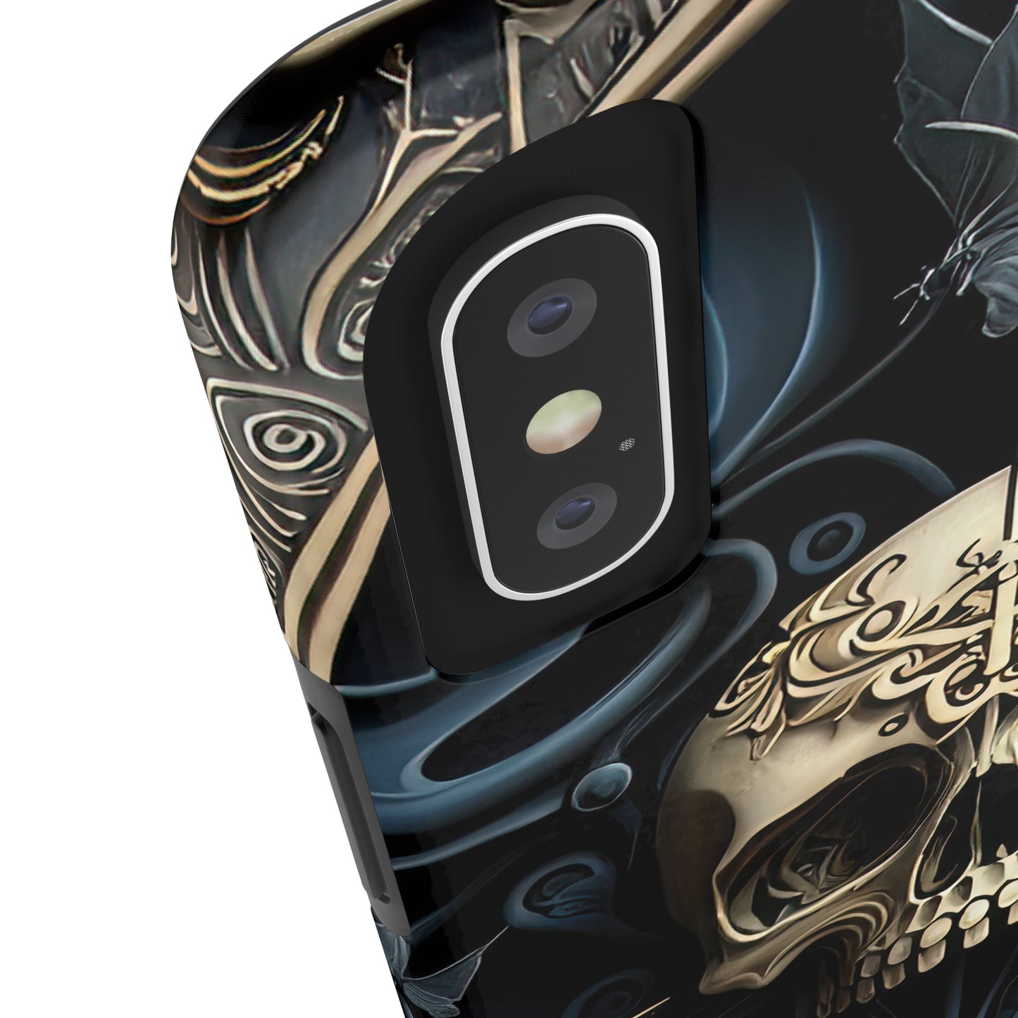 Metallic Chrome Skulls and classic Designed 6 Tough Phone Cases