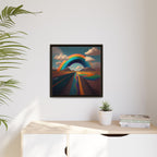 Road to Color, Art Print — Colorful Modern Wall Canvas