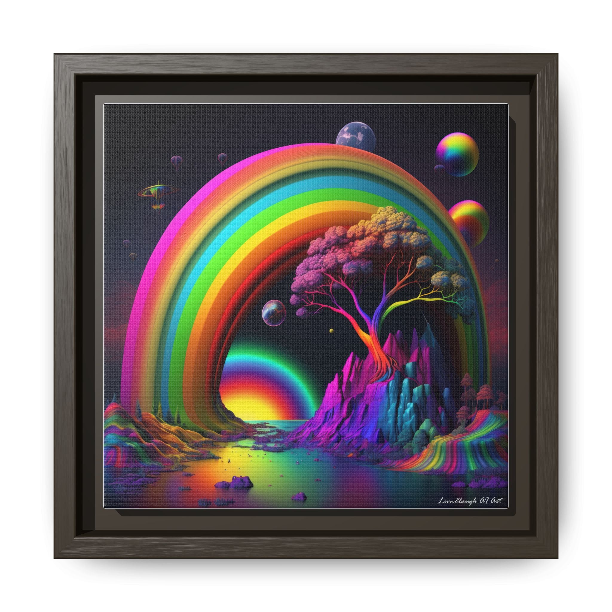 Arc of Infinite Wonder, Art Print — Colorful Modern Wall Canvas