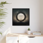 Circle of Stillness, Art Print — Colorful Modern Wall Canvas
