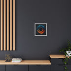 Molten Silence, Art Print — Colorful Modern Wall Canvas