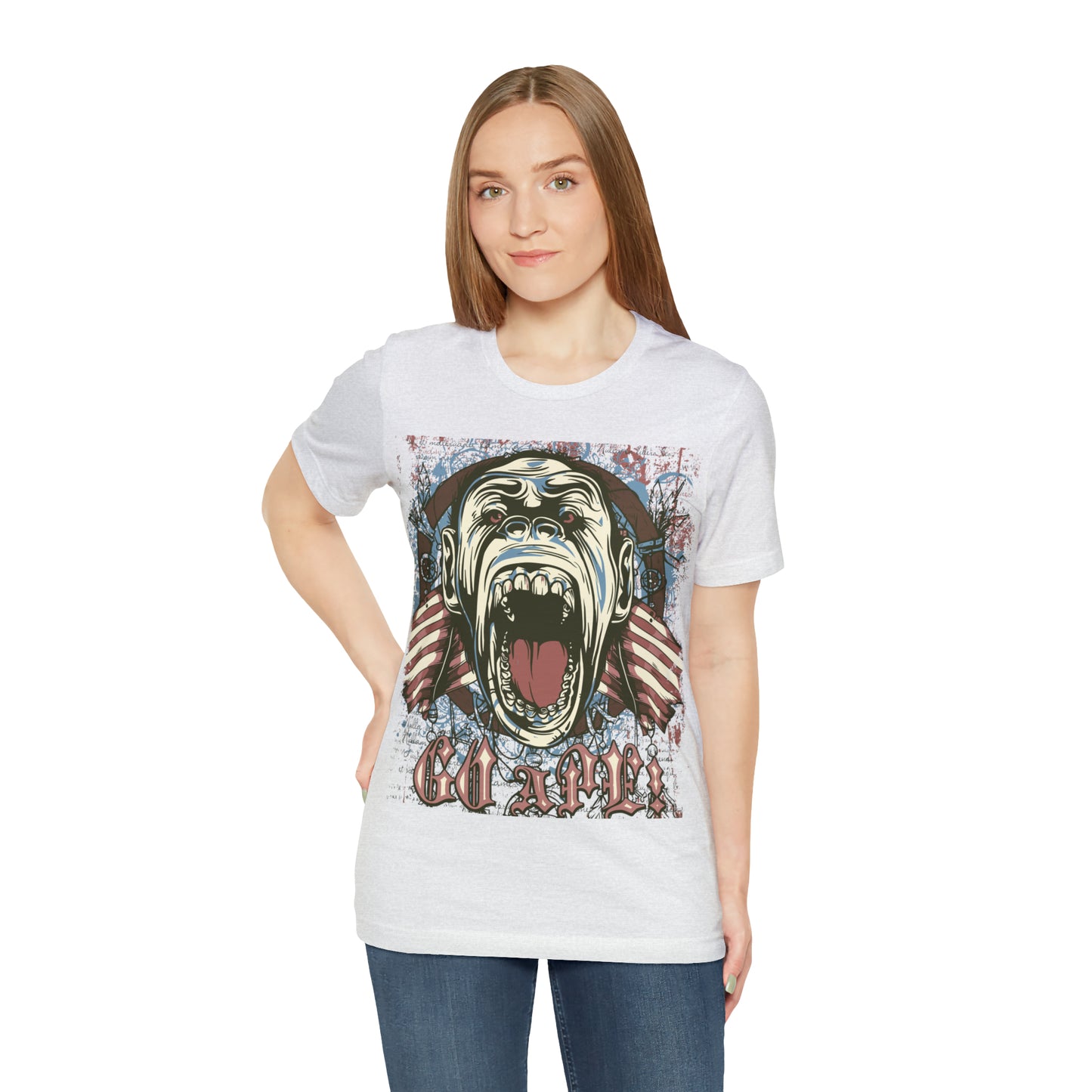 Go Ape, Unisex Jersey Short Sleeve Tee