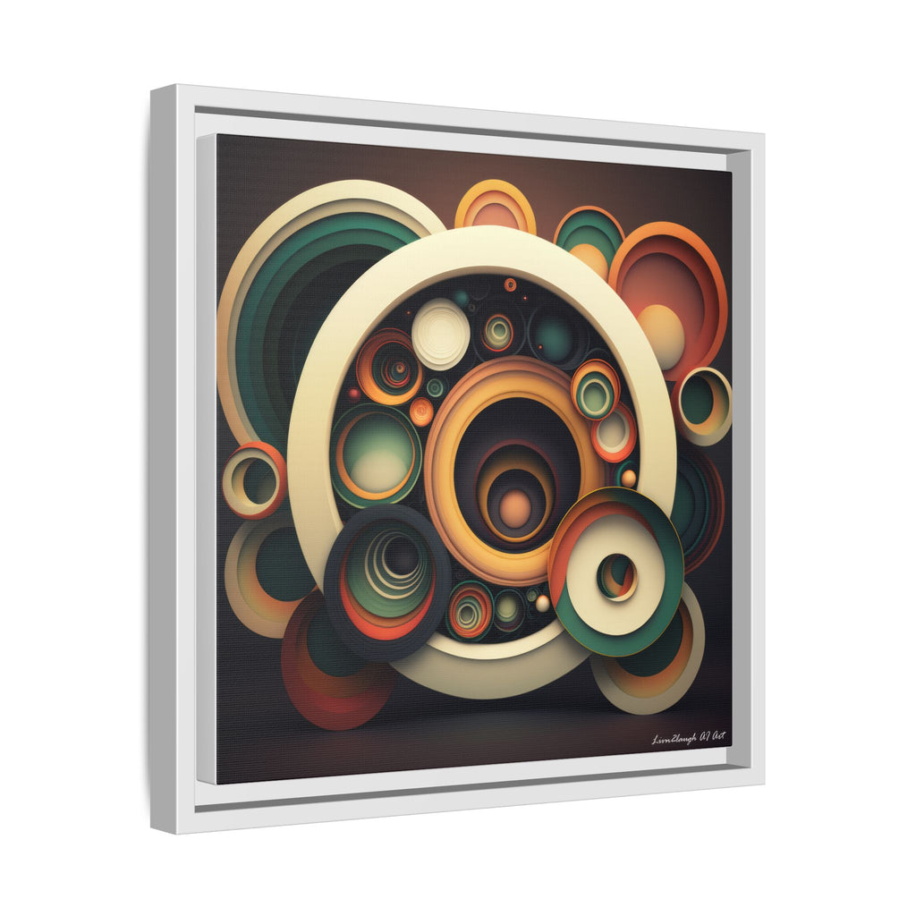 Inner Resonance, Art Print — Colorful Modern Wall Canvas