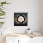 Circle of Stillness, Art Print — Colorful Modern Wall Canvas