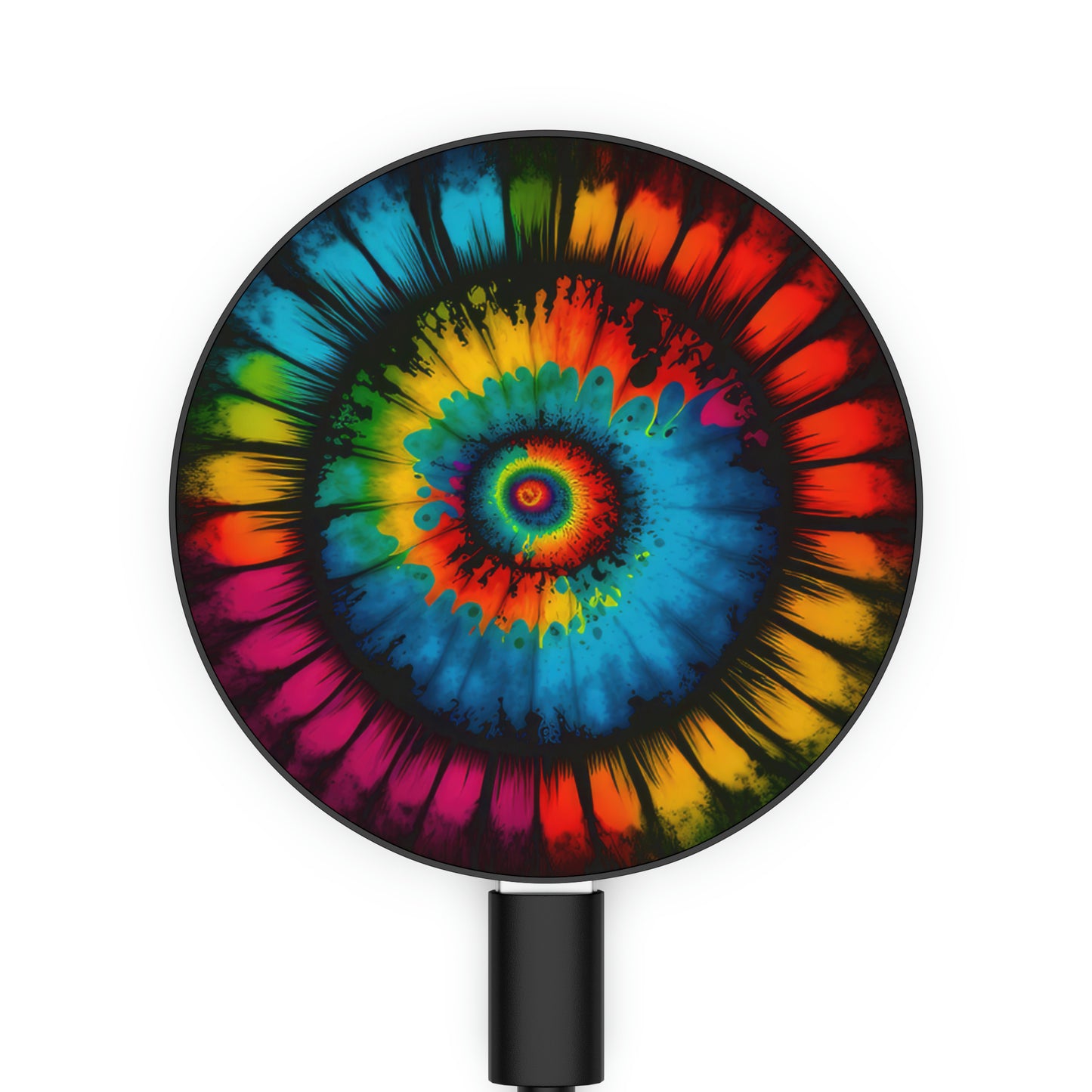 Bold And Beautiful Tie Dye Style 4 Magnetic Induction Charger