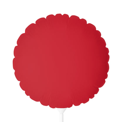 Bold And Beautiful Tie Dye Style, Red Back Balloon (Round and Heart-shaped), 11"