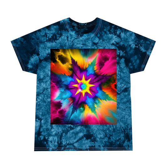 Bold And Beautiful Star Tie-Dye Style 2 Tie-Dye Tee, Crystal