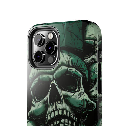 Metallic Chrome Skulls and classic Designed 15 Tough Phone Cases