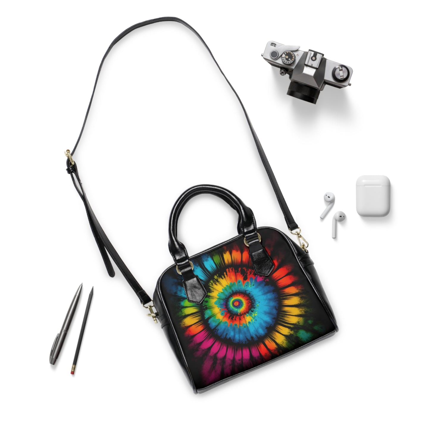 Bold And Beautiful Tie Dye Style Four, Classic design Shoulder Handbag