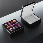 Gorgeous Colorful Mushrooms Jewelry Box