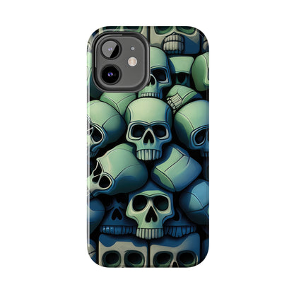 Metallic Chrome Skulls and classic Designed 10 Tough Phone Cases