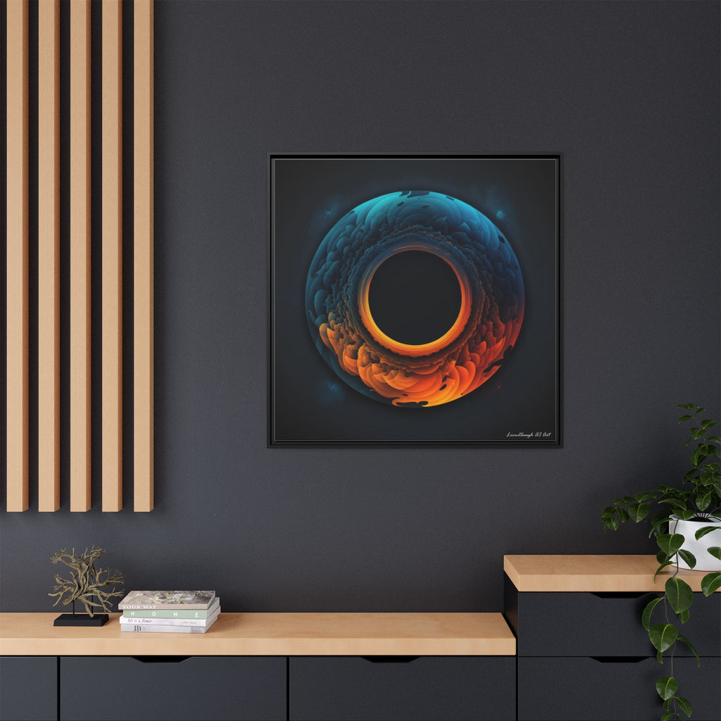 Molten Silence, Art Print — Colorful Modern Wall Canvas
