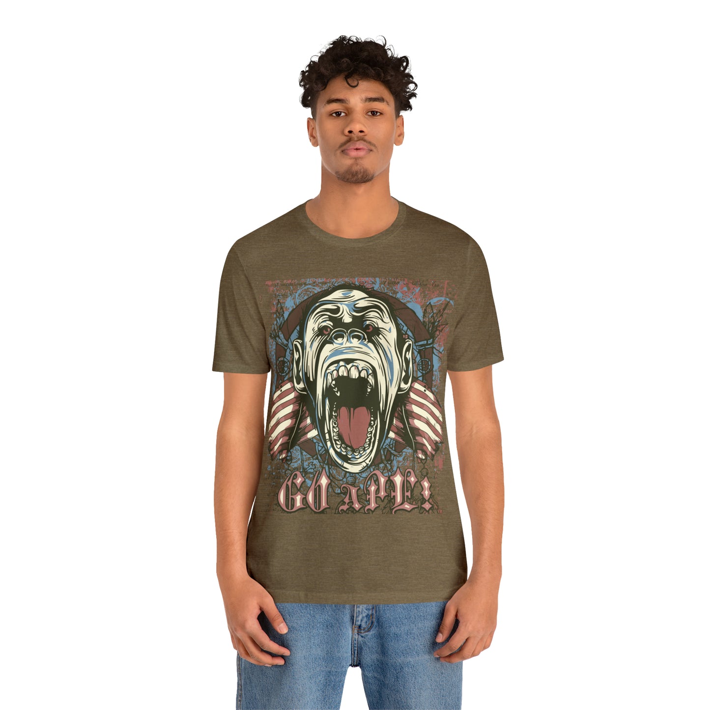 Go Ape, Unisex Jersey Short Sleeve Tee