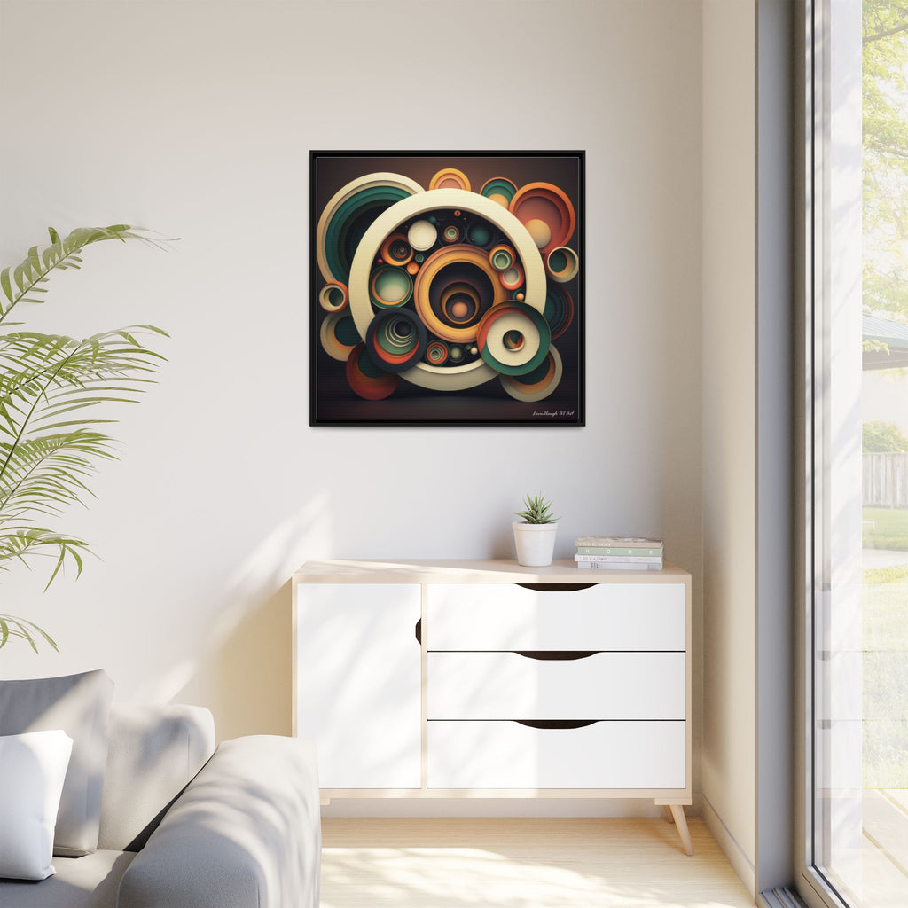 Inner Resonance, Art Print — Colorful Modern Wall Canvas